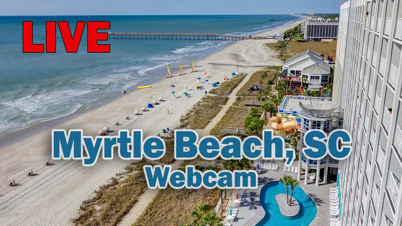 Gorgeous day in Myrtle Beach! Live look from Crown Reef Beac…