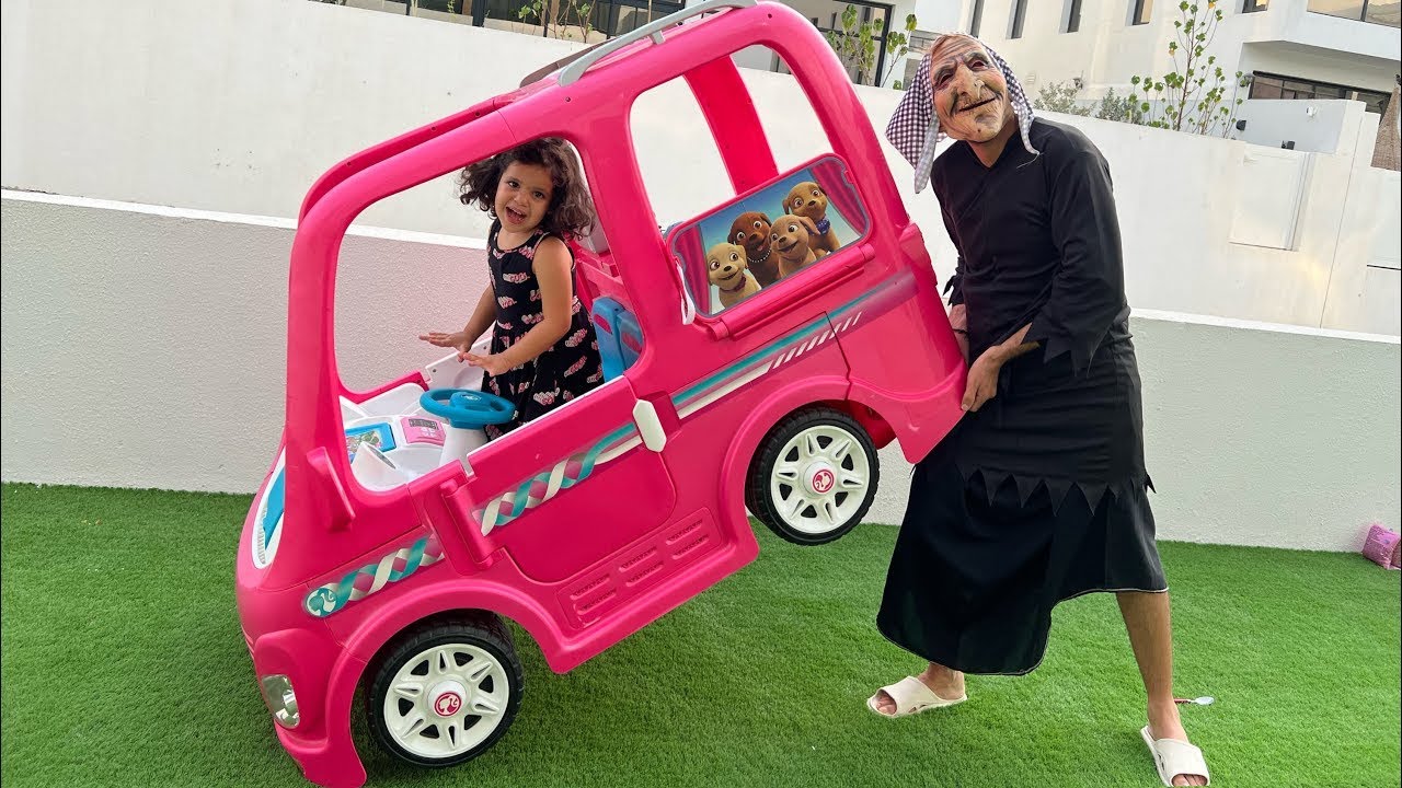 Adventure with barbi car | Sami and Amira