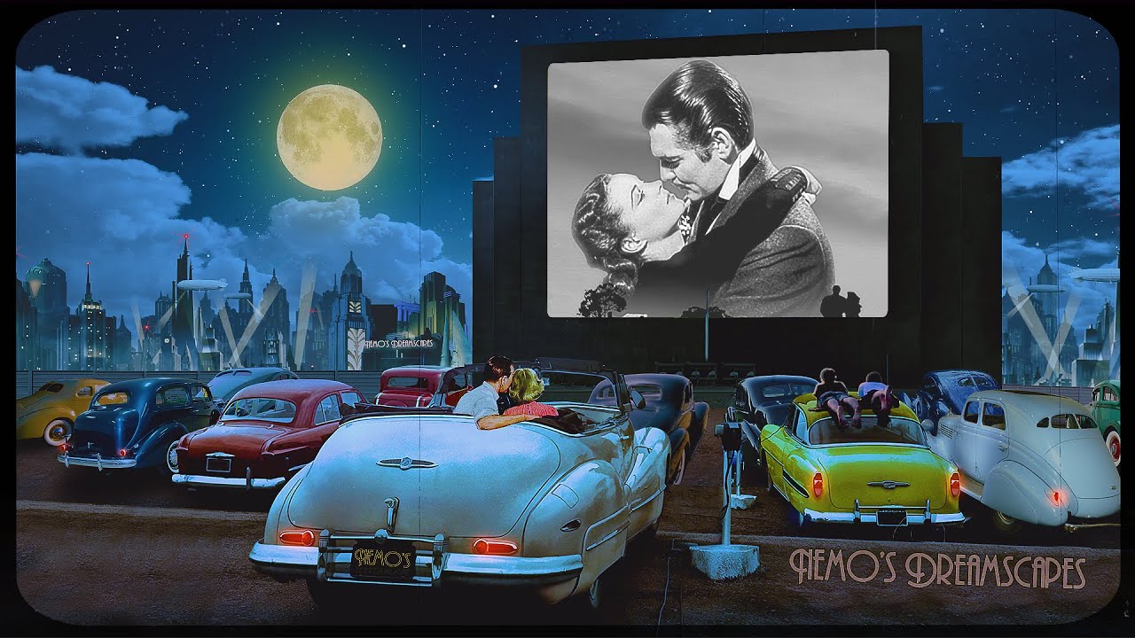 It's summer night 1946, you're at a Drive-In Theater…