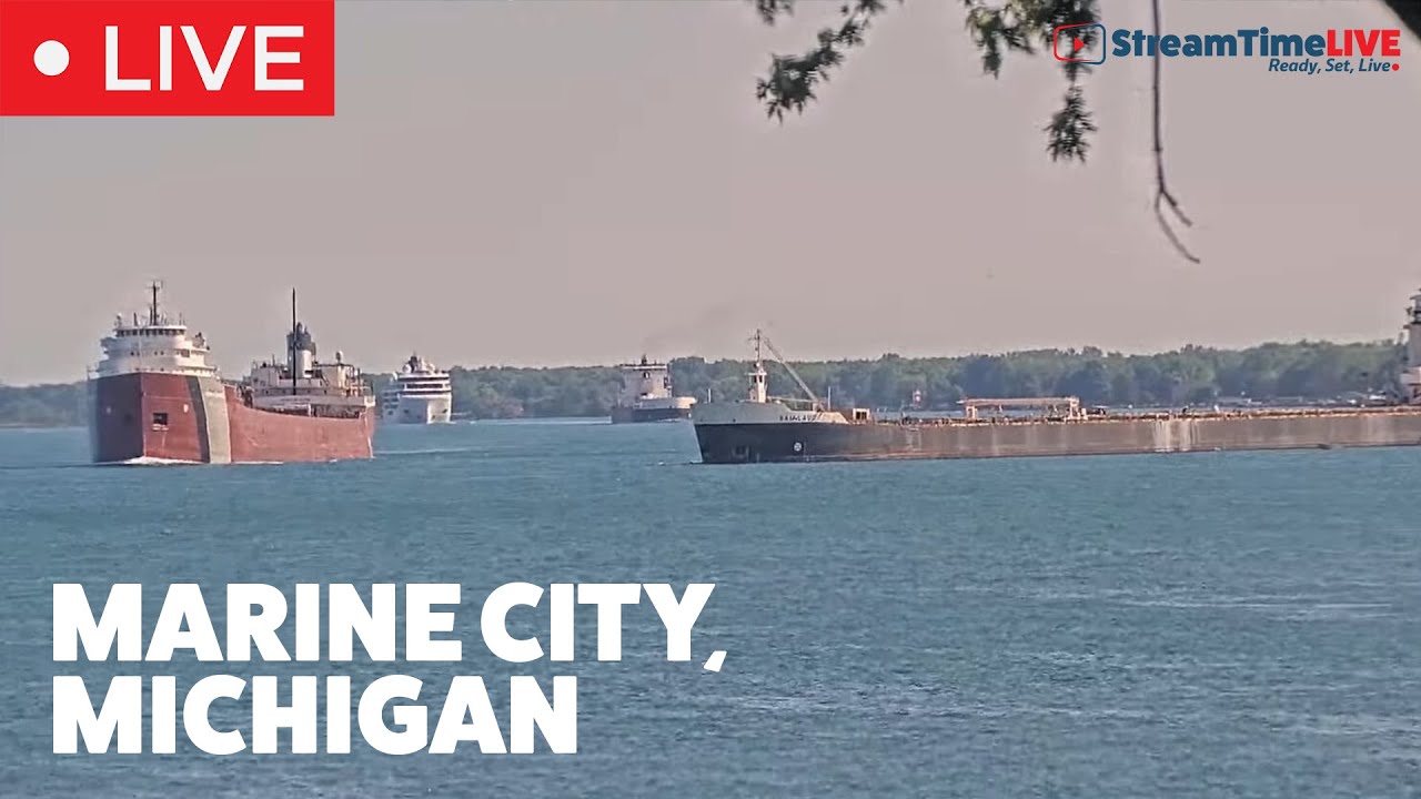 Marine City, Michigan, USA | StreamTime Live