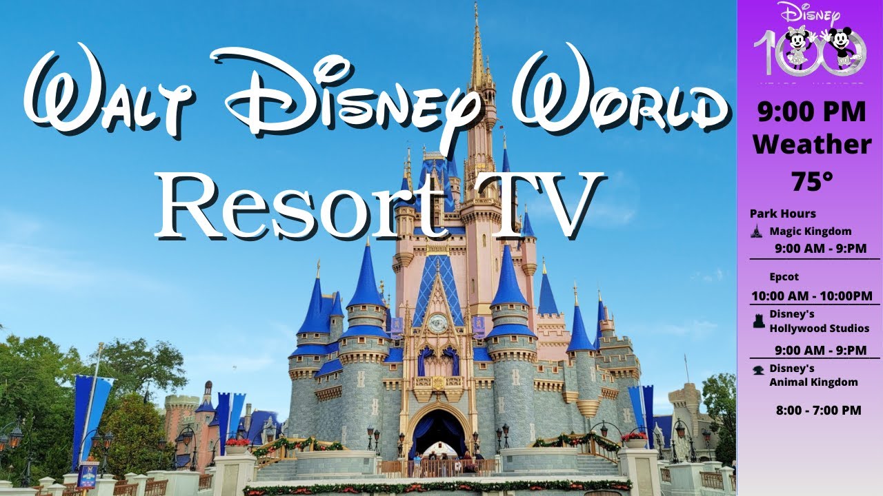 WDW Resort TV Today Channel – Disney World – LIVE STREAM – N…