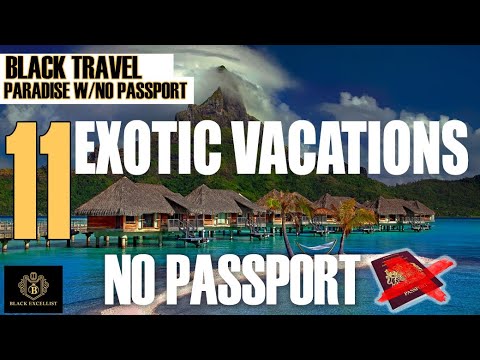 10 Paradise Islands with No Passport | Exotic Vacations | #B…