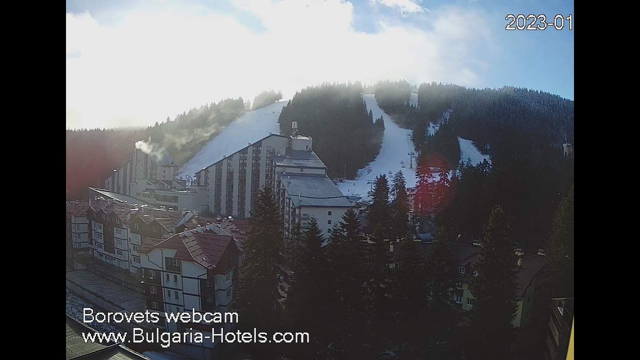 Borovets webcam live by Bulgaria-Hotels.com