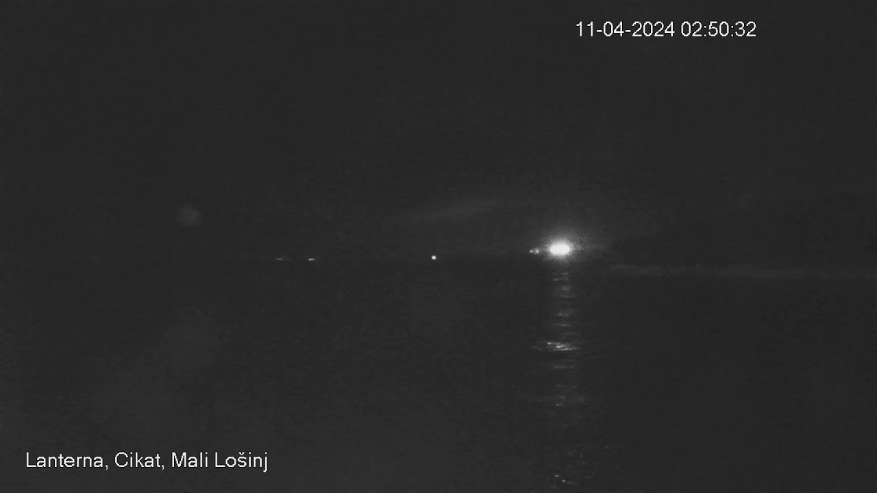 Lanterna, Čikat, Mali Lošinj, Webcam [LIVE streaming]