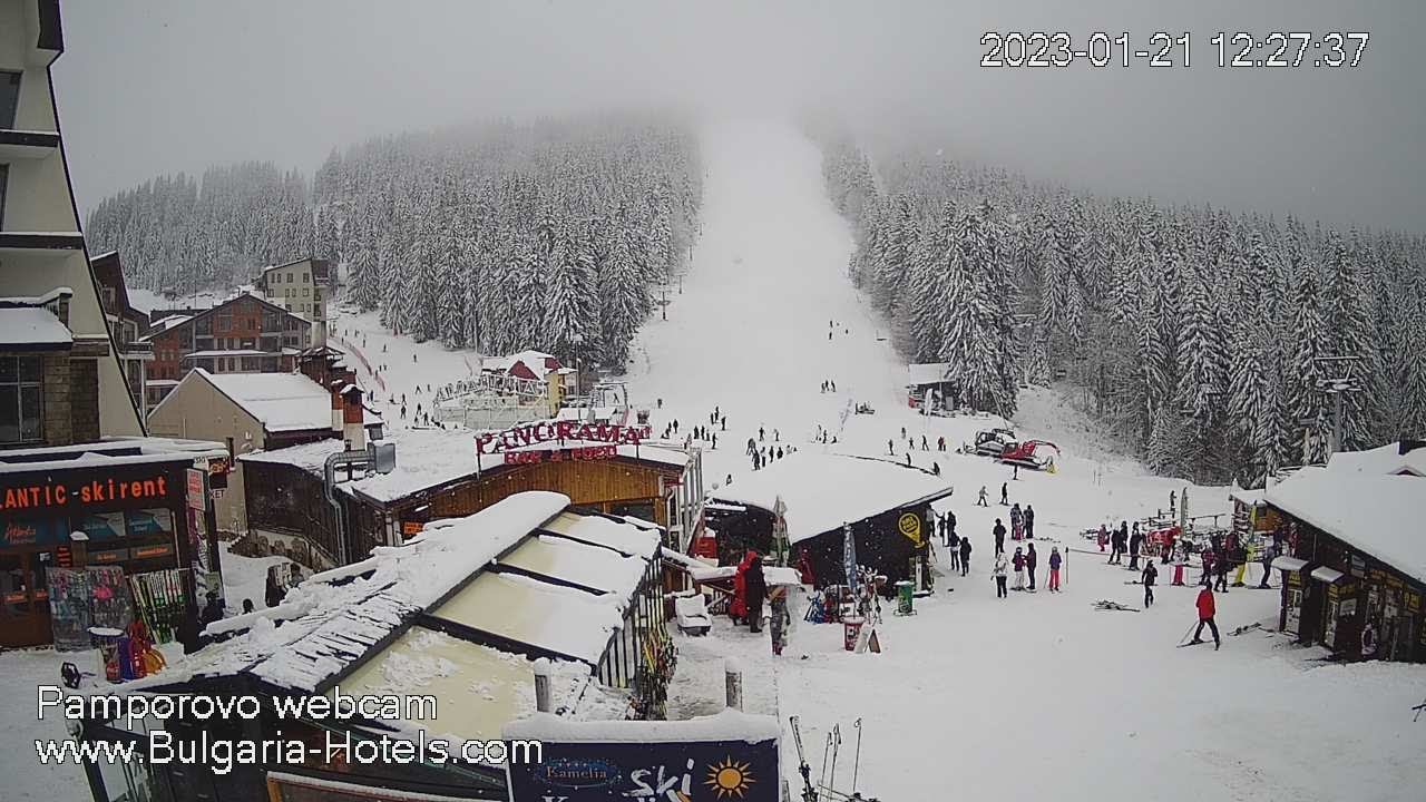 Pamporovo webcam live by Bulgaria-Hotels.com