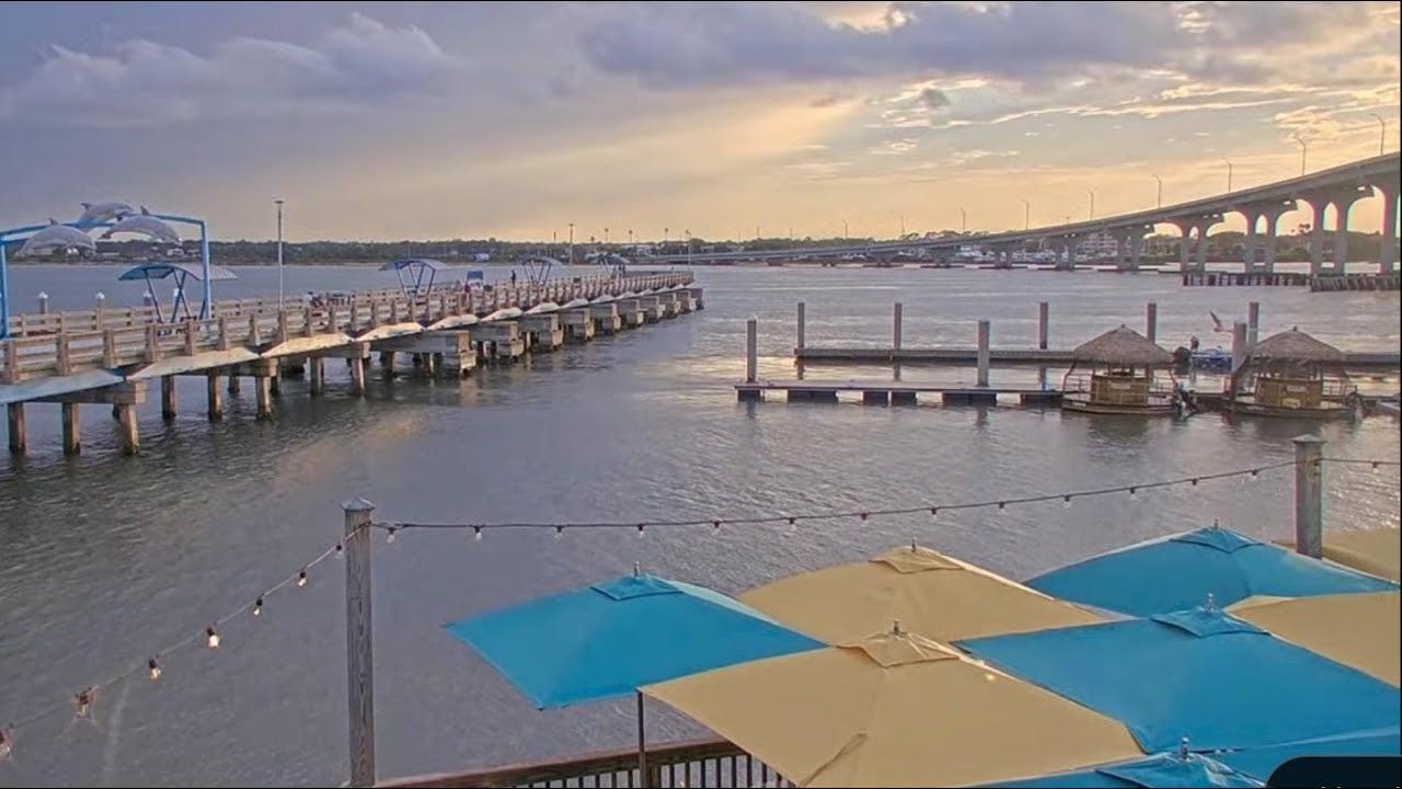 Vilano Pier | Live 24/7 from Beaches at Vilano | St. Augusti…