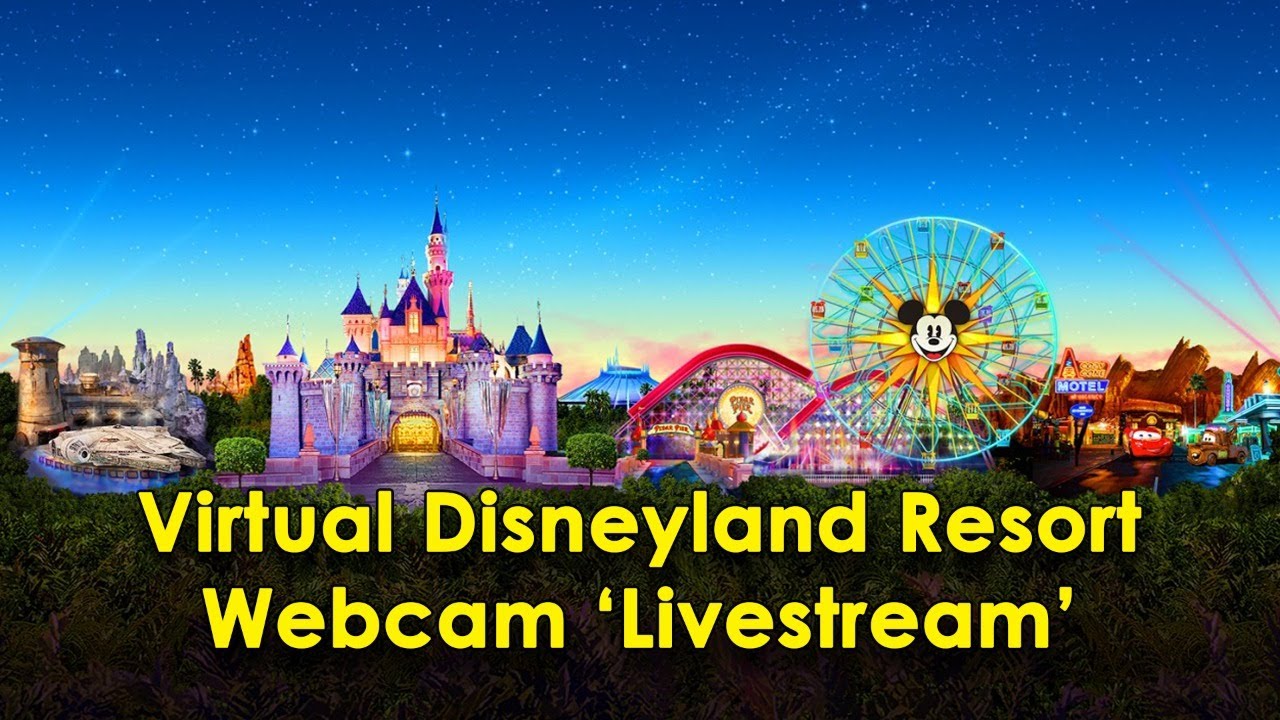 'Live' Disneyland Stream Virtual Web Cam (Sleep, Rel…