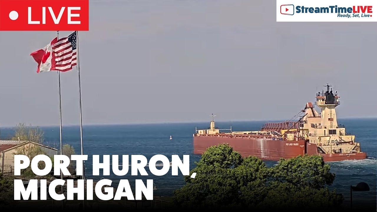 Port Huron, Michigan USA | StreamTime LIVE