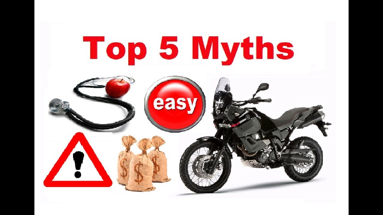 Top 5 Myths about the Long Motorcycle Trips!