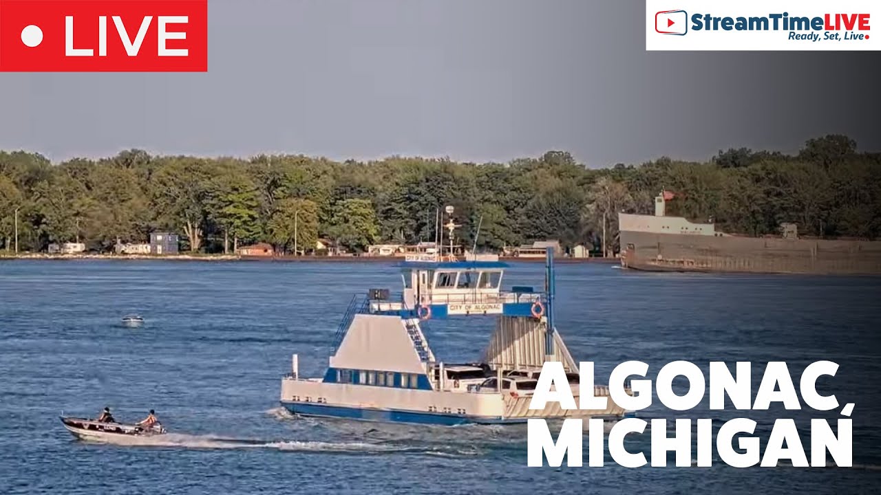 Algonac, Michigan USA | StreamTime LIVE