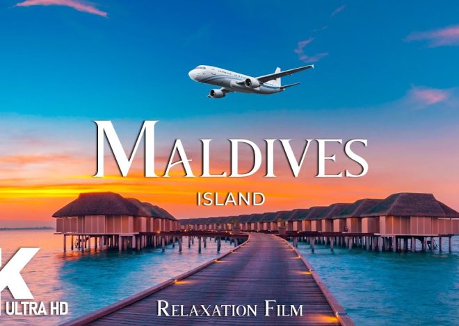 Maldives 4k – Scenic Relaxation Film With Calming Music – Am…