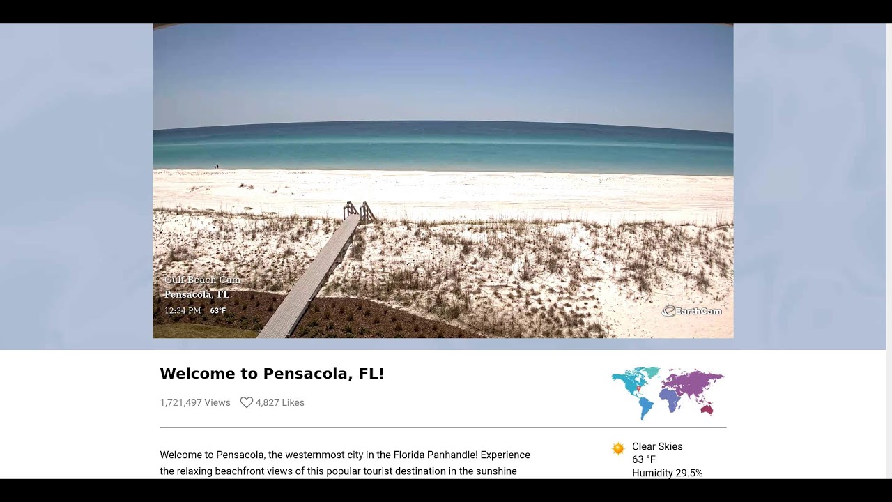 Pensacola Beach Public Access Live ️️️