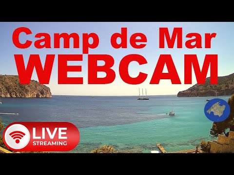 LIVE WEBCAM Camp de Mar / Playa Roca 4K UHD 24/7 fom Mallorc…