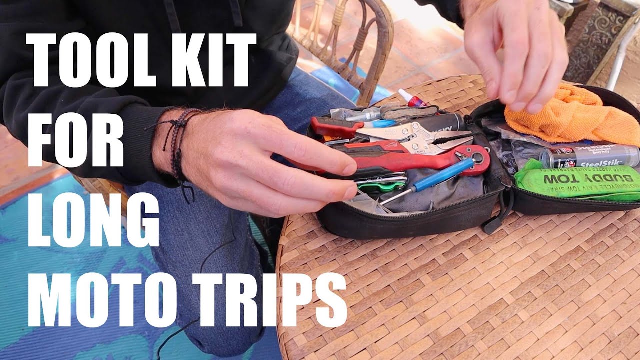 Tool Kit Breakdown For Long Motorcycle Trips