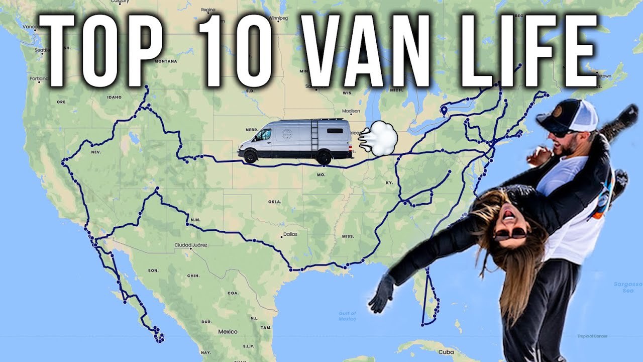 TOP 10 ROAD TRIP DESTINATIONS FOR VAN LIFE (in North America…