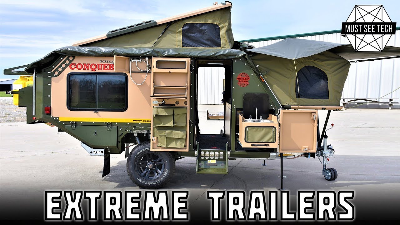 Top 10 New Trailers and Off-roading Caravans for Extreme Cam…