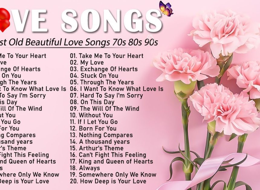 Top 100 Classic Love Songs about Falling In Love – Best Love…