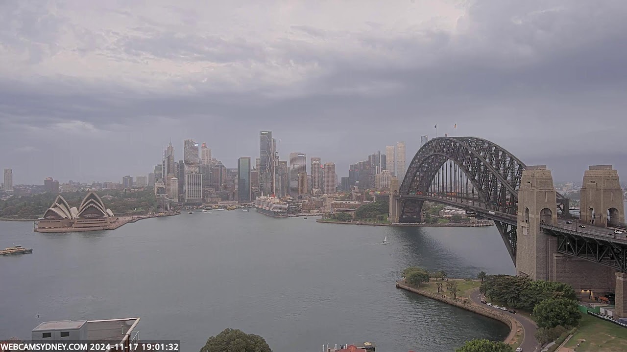 WebcamSydney 1 live stream of harbour 24/7