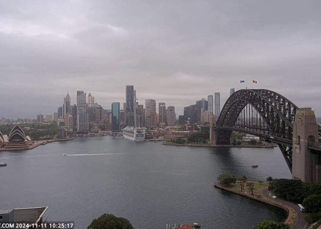 WebcamSydney 1 live streaming view of harbour 24/7